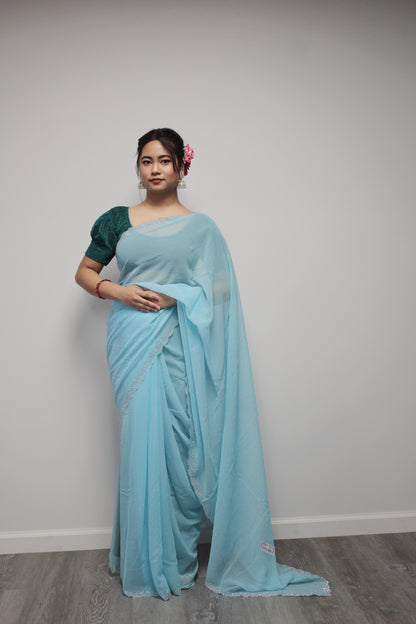 Georgette Saree only,
