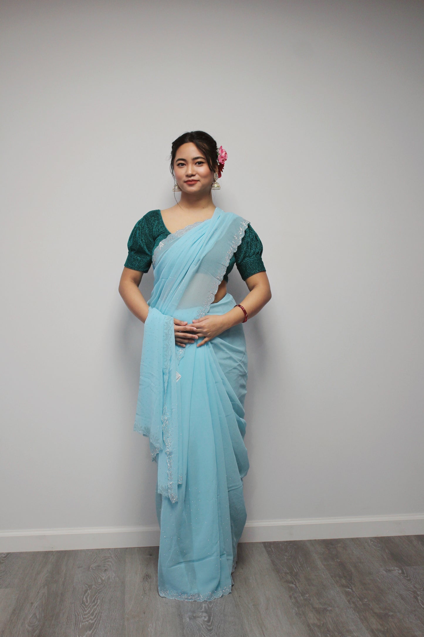 Georgette Saree only,